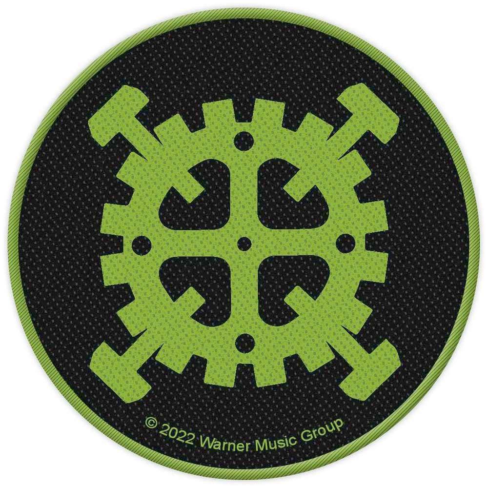 Type O Negative - Gear Logo Pièce - Noir/Vert